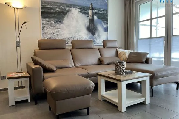 Wohnzimmer Villa Vivaldi Ferienwohnung 2