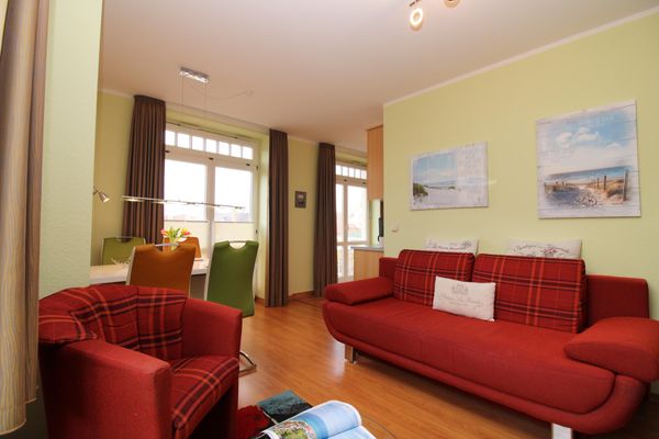  Haus Kühlung Fewo 9 Kühlungsborn-West - Wohnzimmer