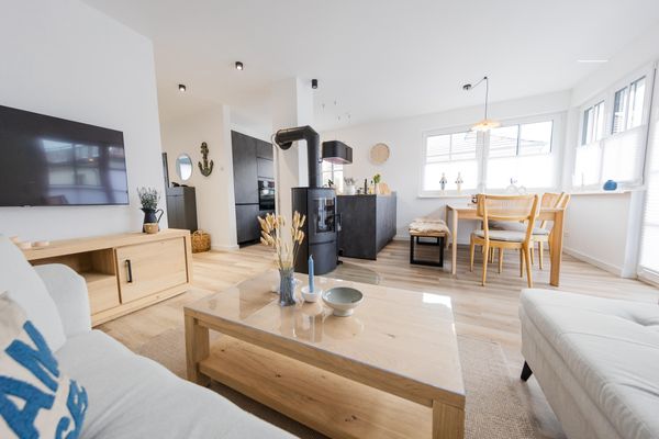  Haus Q Superior - Hälfte 1 Zingst - Wohnzimmer