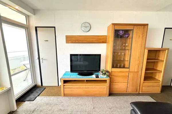 Wohnzimmer Panoramic Toller Seeblick über die Lübecker Bucht