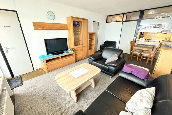 Wohnzimmer Panoramic Toller Seeblick über die Lübecker Bucht