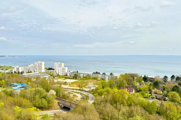 Meerblick Panoramic Toller Seeblick über die Lübecker Bucht