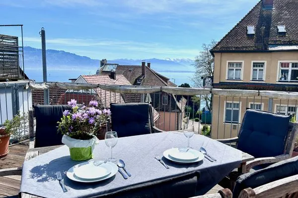 Ferienwohnung Seesicht Lindau Insel - Aussicht