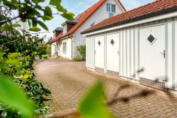  Hafenstrasse 22a Wohnung 1 Zingst - Gartenblick