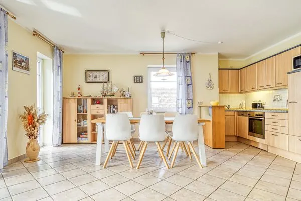 offene Küche Parkresidenz am Hafen Wohnung HF 14