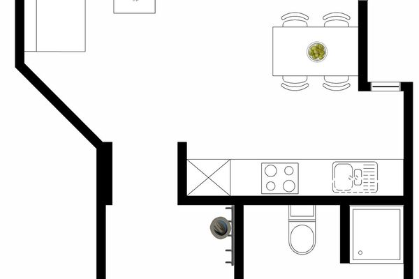  Appartementhaus Ostseebrise Fewo 1 Kühlungsborn-West - Grundriss