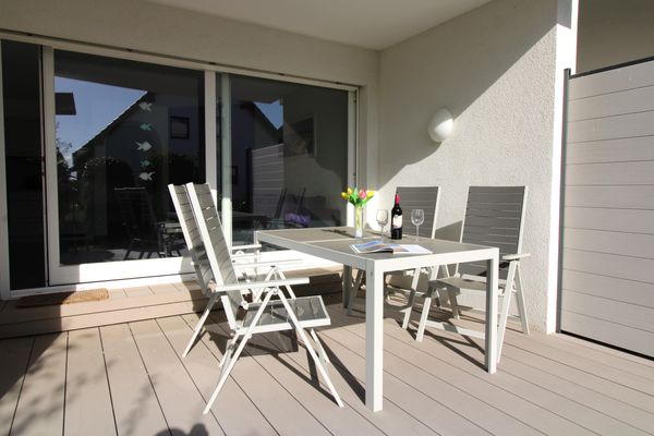  Appartementhaus Ostseebrise Fewo 1 Kühlungsborn-West - Terrasse