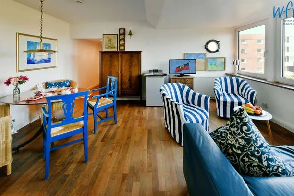 Wohnzimmer Haus Bremen Ferienwohnung 10