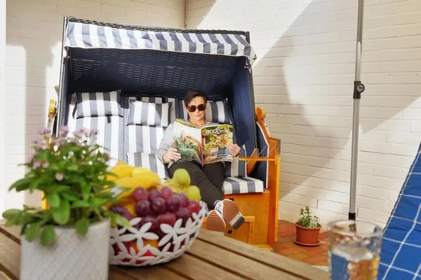 Terrasse Achtern Diek Achtern Diek 12b - Wohnung 1