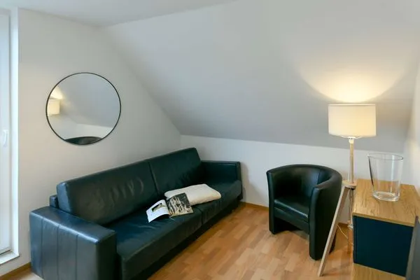 Wohnzimmer Maisonette-Wohnungen am Steingarten Ferienwohnung 4