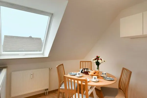 Küche / Küchenzeile Maisonette-Wohnungen am Steingarten Ferienwohnung 4