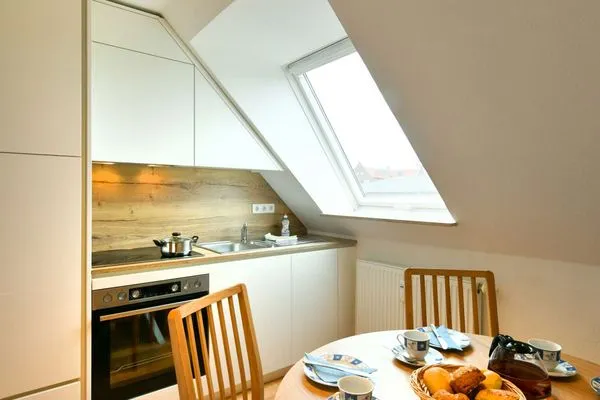 Küche / Küchenzeile Maisonette-Wohnungen am Steingarten Ferienwohnung 4