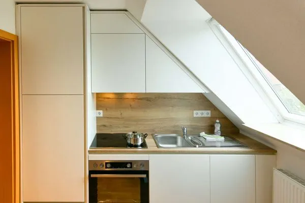 Küche / Küchenzeile Maisonette-Wohnungen am Steingarten Ferienwohnung 4