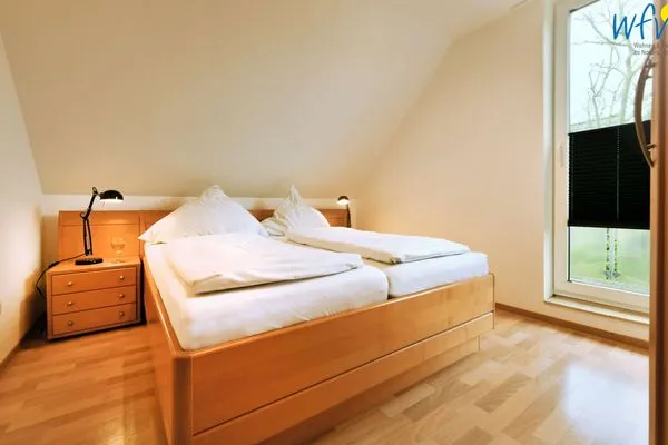 Schlafzimmer Maisonette-Wohnungen am Steingarten Ferienwohnung 4