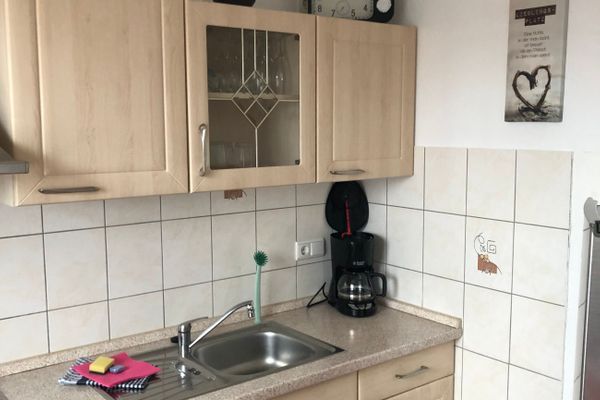  Ferienhaus Seepferdchen Dornumersiel - Küche / Küchenzeile