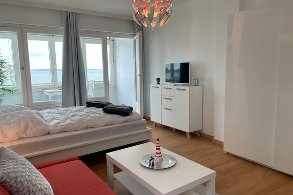  Fewo Langbehn Laboe - Wohnzimmer
