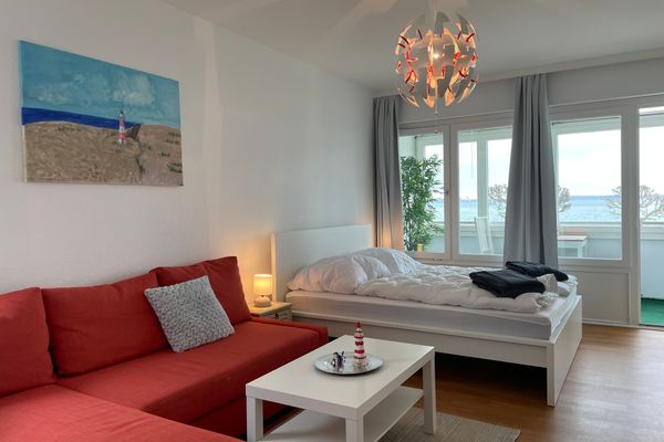  Fewo Langbehn Laboe - Wohnzimmer