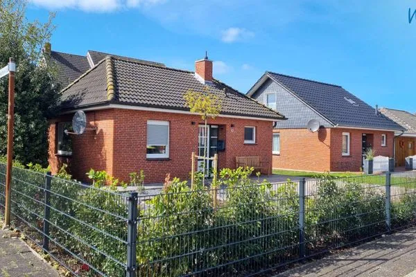 Hauptansicht Ferienhäuser Weerts Gatt Ferienhaus Lüttje Huske