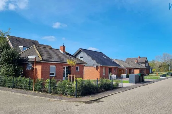 Hauptansicht Ferienhäuser Weerts Gatt Ferienhaus Lüttje Huske