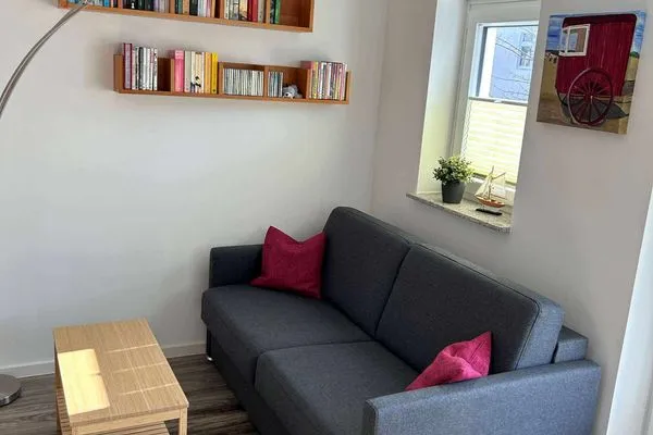 Wohnzimmer Appartement-Haus Regina Ferienwohnung StrandGut9