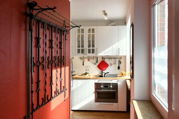 Küche / Küchenzeile Haus Poseidon Ferienwohnung Nordseeblick