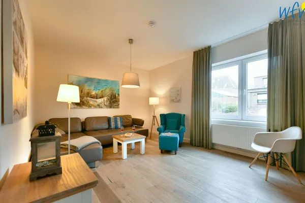 Wohnzimmer Alte Feuerwache Ferienwohnung 2