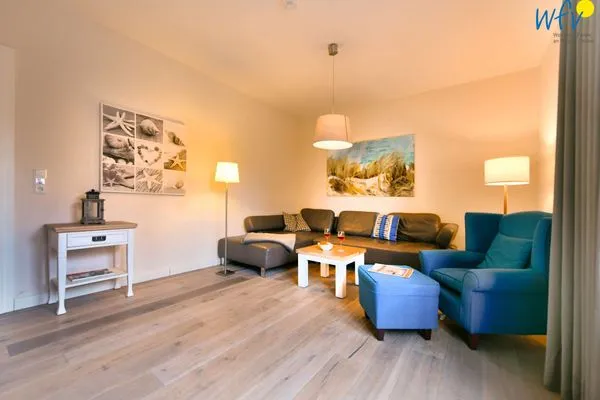 Wohnzimmer Alte Feuerwache Ferienwohnung 2