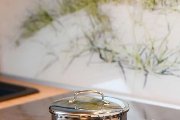 Dekoratives Detail Haus Dünenrose Ferienwohnung Strandläufer