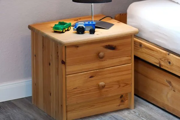 Schlafzimmer Haus Dünenrose Ferienwohnung Strandläufer