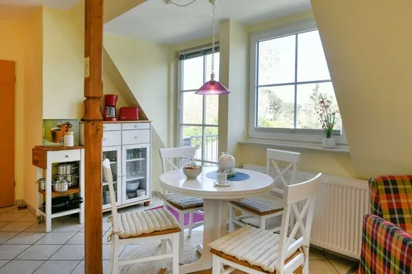 Küche / Küchenzeile Haus Dünenrose Ferienwohnung Inselnest