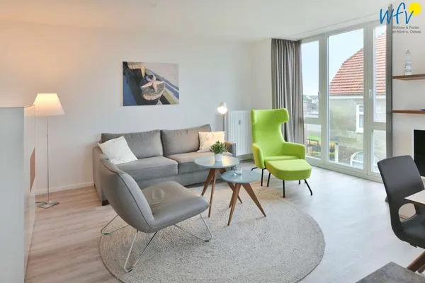 Wohnzimmer Kaiserhof Ferienwohnung 202