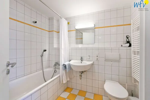 Badezimmer Kaiserhof Ferienwohnung 202