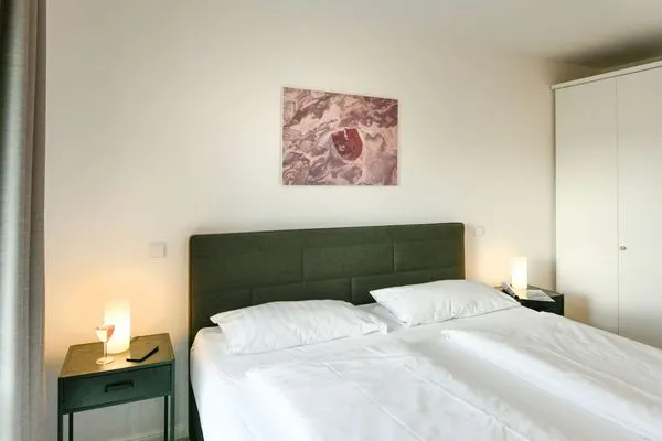 Schlafzimmer Kaiserhof Ferienwohnung 202