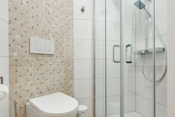 Badezimmer Ferienhäuser Siedlerstraße 11 Ferienhaus Nordseeglück 11.6