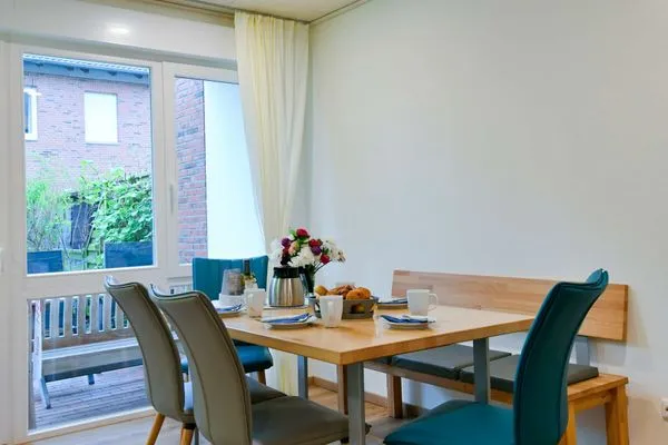 Wohnzimmer Ferienhäuser Siedlerstraße 11 Ferienhaus Nordseeglück 11.6