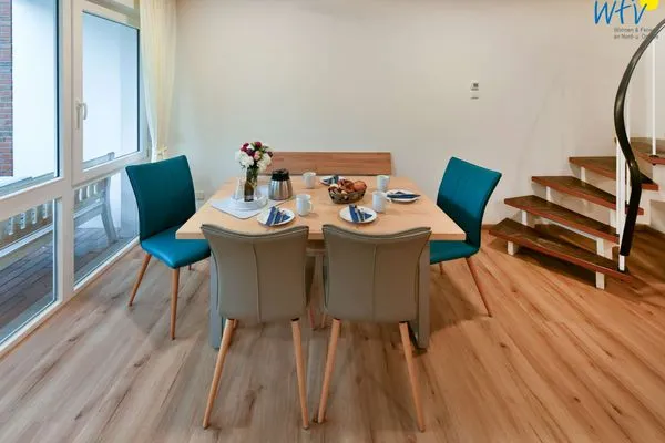 Wohnzimmer Ferienhäuser Siedlerstraße 11 Ferienhaus Nordseeglück 11.6