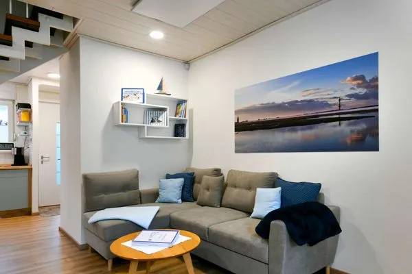 Wohnzimmer Ferienhäuser Siedlerstraße 11 Ferienhaus Nordseeglück 11.6