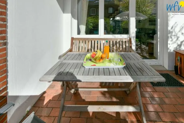 Terrasse Ferienhäuser Siedlerstraße 11 Ferienhaus Nordseeglück 11.6