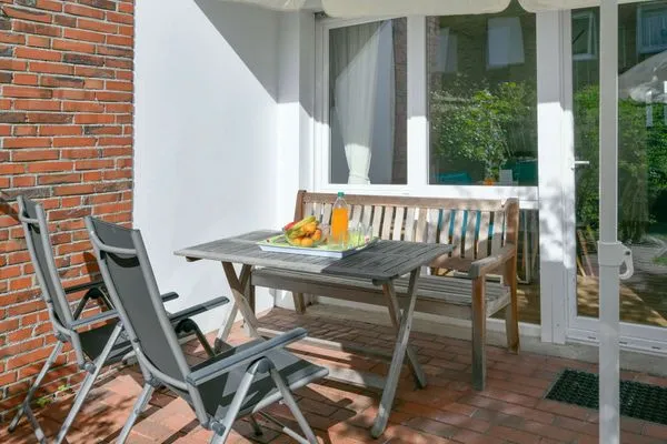 Terrasse Ferienhäuser Siedlerstraße 11 Ferienhaus Nordseeglück 11.6