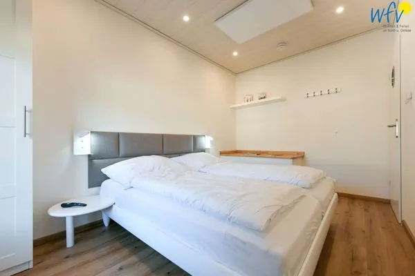 Schlafzimmer Ferienhäuser Siedlerstraße 11 Ferienhaus Nordseeglück 11.6