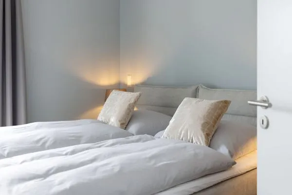 Schlafzimmer Sturmfrei Ferienwohnung "Suite 1"