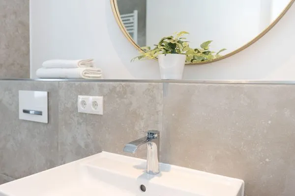 Badezimmer Sturmfrei Ferienwohnung "Suite 1"