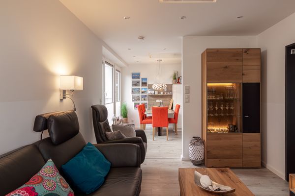  Ferienwohnung Krabbe Wangerooge - Wohnzimmer