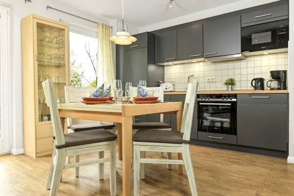 Küche / Küchenzeile Ostsee Residenz Meeresblick Atelierwohnung Concha