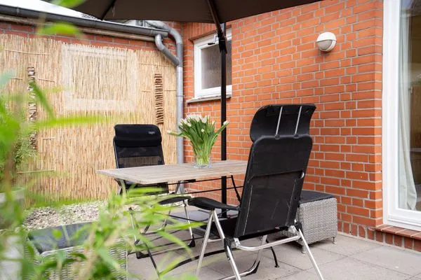 Terrasse  (KAS13b) Ferienwohnung Merlina´s Home