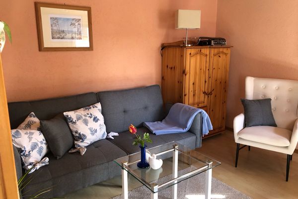  Darßer Ferienkate Wieck - Wohnzimmer