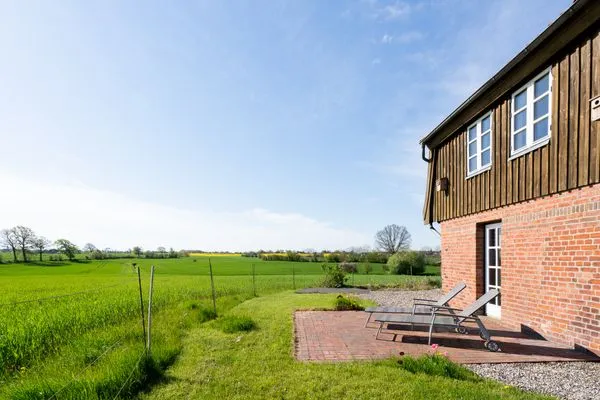 Gartenblick  Lübsche Mühle