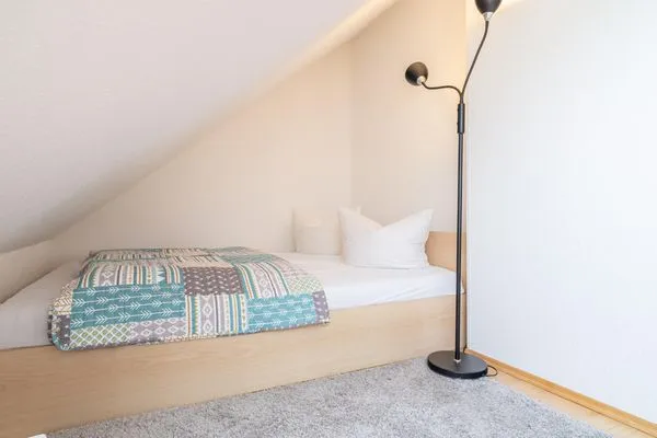 Schlafniesche im DG Residenz am Strand Wohnung 5-73