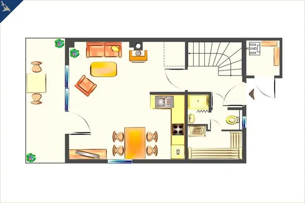DHH Kontraste  Ferienhaus Kontraste