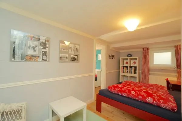 Schlafzimmer  Ferienwohnung Country Garden - Ein gemütliches Refugium für die Familie im Naturpark Schlei